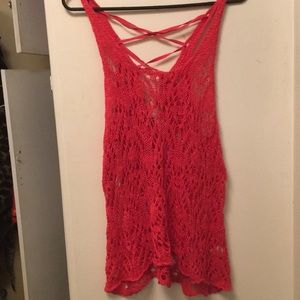 Knit tank top